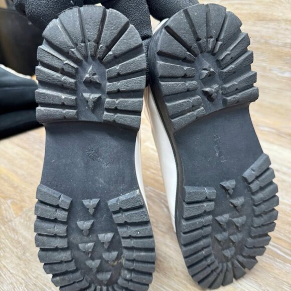 Taomengsi White/Black Cap Toe Mary Janes Women's See picture for Sizing - Picture 4 of 7